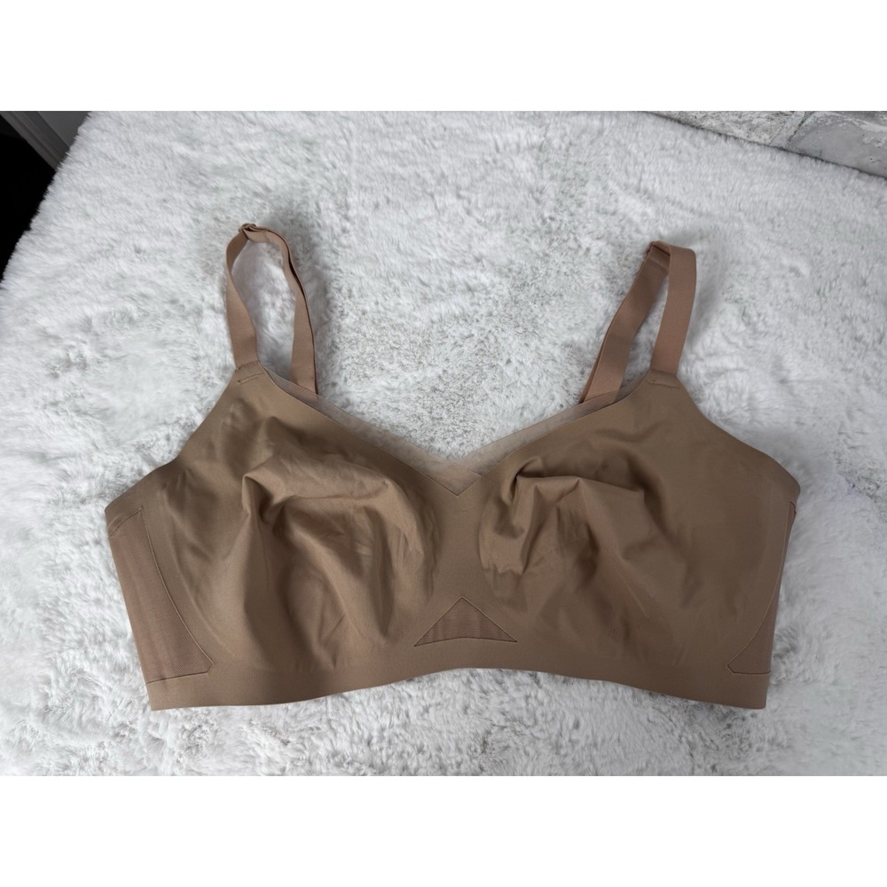 Honeylove Bra Crossover Liftwear Nude Wireless No Padding Size‎ 1X or 40 C / D